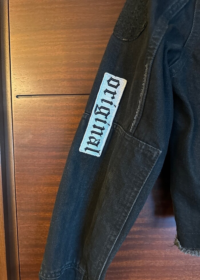 SİYAH DENIM MONT - Görsel 4