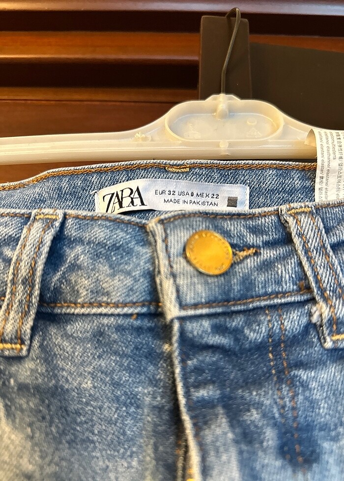 ZARA JEAN PANTOLON - Görsel 2