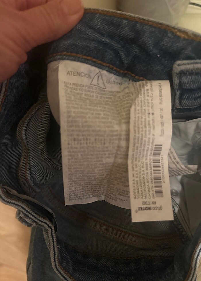 ZARA JEAN PANTOLON - Görsel 5