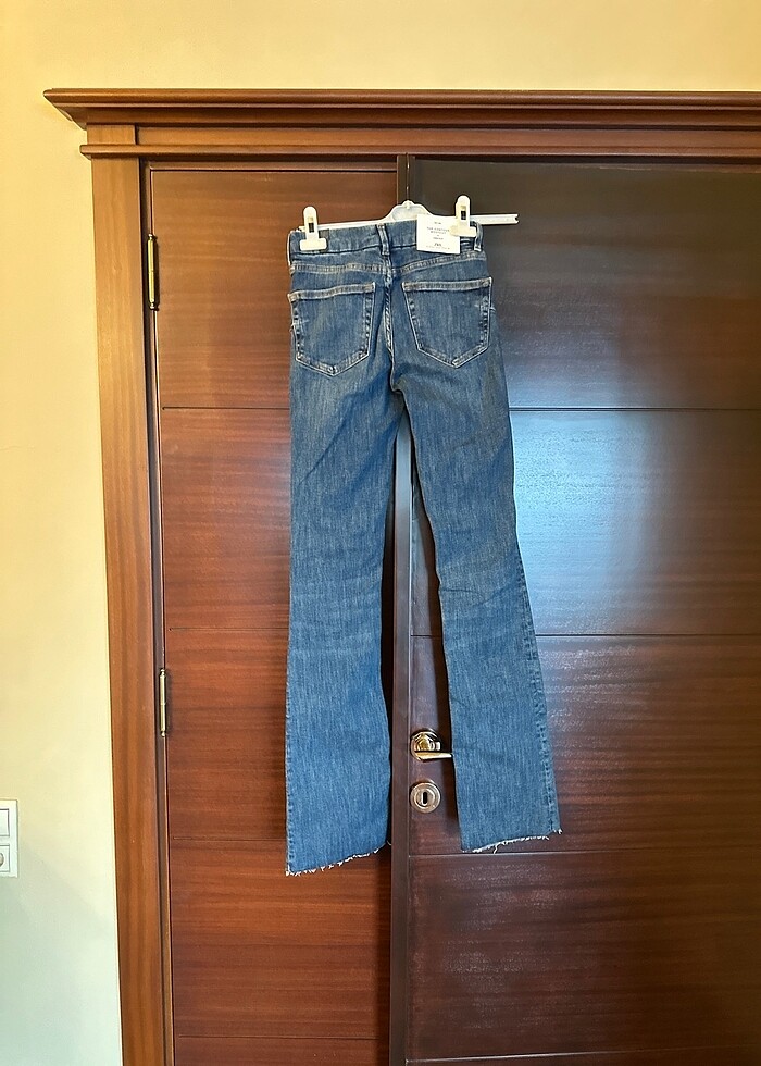 ZARA BOOTCUT JEAN PANTOLON - Görsel 5