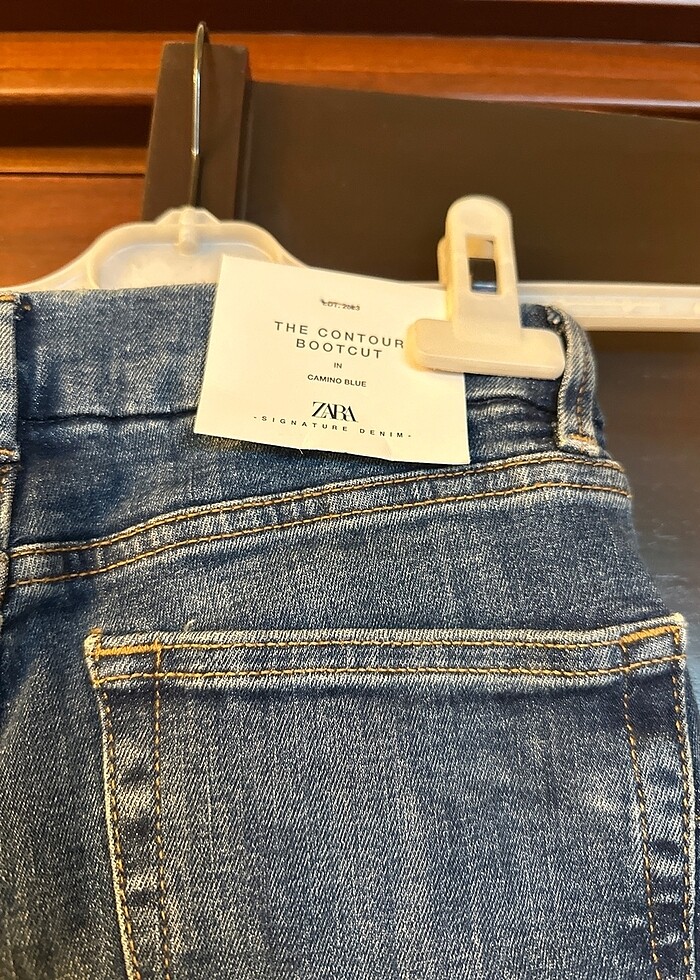 ZARA BOOTCUT JEAN PANTOLON - Görsel 3