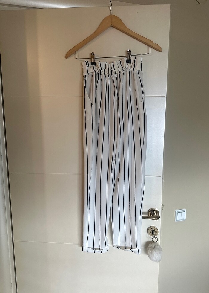 PULL & BEAR ÇİZGİLİ PANTOLON - Görsel 3