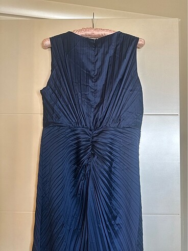 GECE MAVİSİ UZUN ELBİSE - Görsel 5