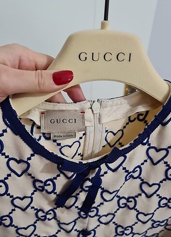 Gucci Çocuk orijinal Gucci elbise