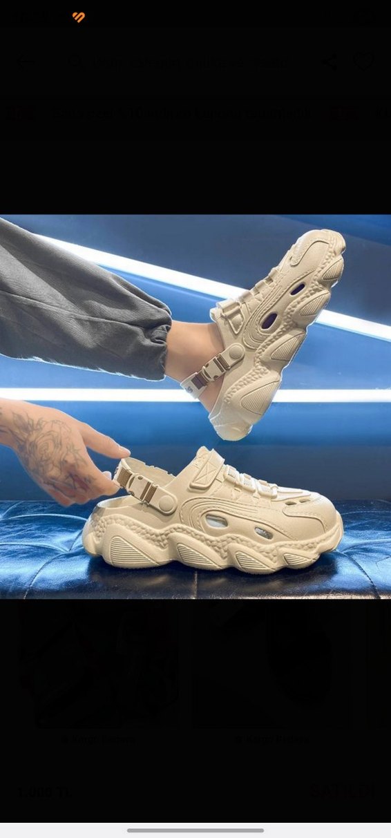 Erkek Spor Terlik - Görsel 2