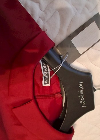 Bordo Uzun Kollu Drapeli Kadın Elbise - Görsel 9