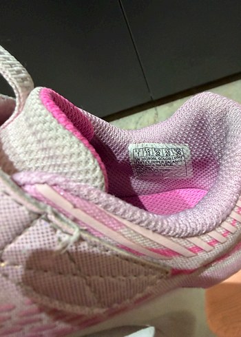 Kız Çocuk Pembe Cırt Cırtlı Spor Ayakkabı - Görsel 4