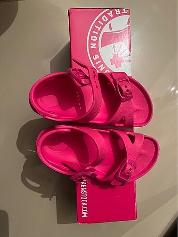 24 Beden Birkenstock Pembe Sandalet