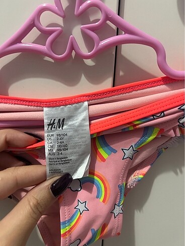 4 Yaş Beden çeşitli Renk H&M Bikini