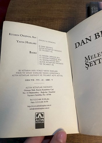 Melekler ve Şeytanlar - Dan Brown - Görsel 2