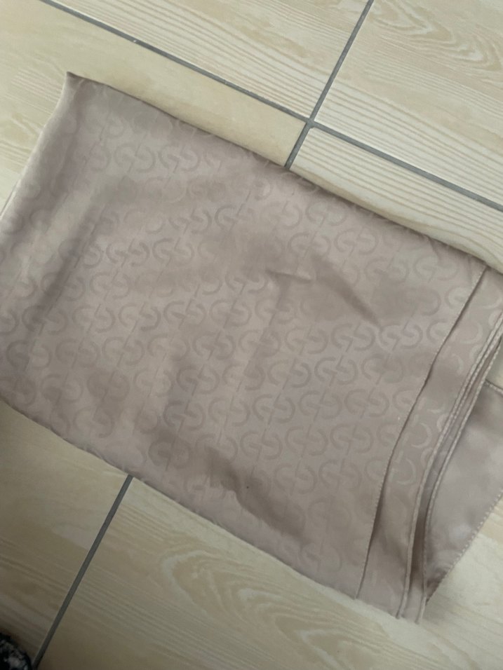 Bej Renk Kadın  Minimalist Şal - Görsel 3