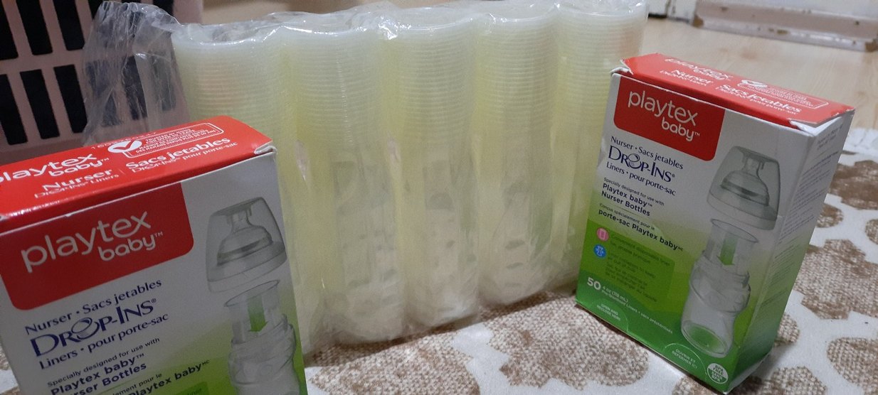 Playtex Bebek Biberonu İçin 50 Adet Tek Kullanımlık İç Torba - Görsel 4