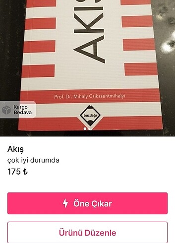 Akış ve diğer iki kitap
