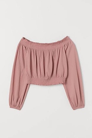 H&M Omuzu Açık Bluz