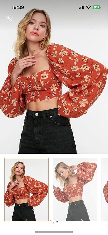 Trendyolmilla Crop Bluz