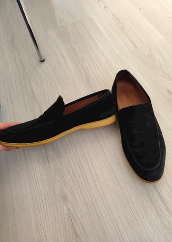 Siyah Süet Erkek Klasik Ayakkabı - Görsel 5