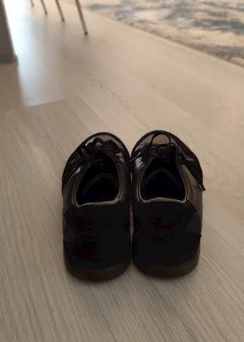 Erkek Siyah Spor Ayakkabı Bağcığı - Görsel 5