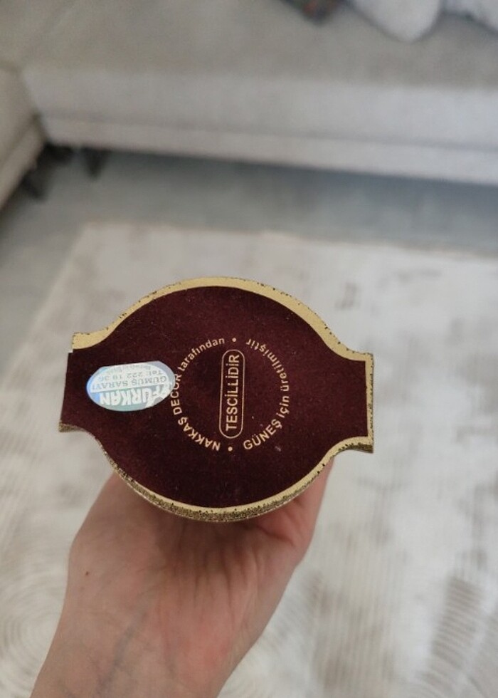 Dekoratif  cevşenül kebir  yazılı zırhlı asker heykeli - Görsel 4