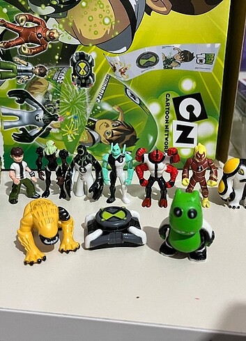 Ben10 sürpriz yumurta 2011 figür