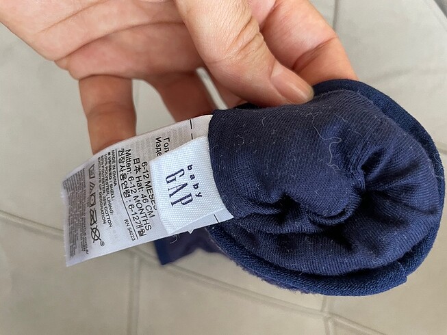  Beden Gap bebek eldiven 6-12 ay