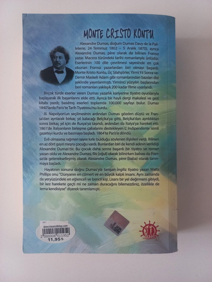 Monte Cristo Kontu - Alexandre Dumas - Görsel 2