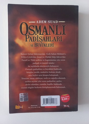 Osmanlı Padişahları ve Büyükleri - Adem Suad - Görsel 2