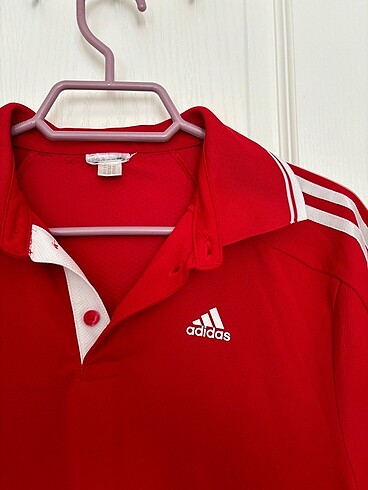 Adidas Adidas Kırmızı Polo Yaka Tişört