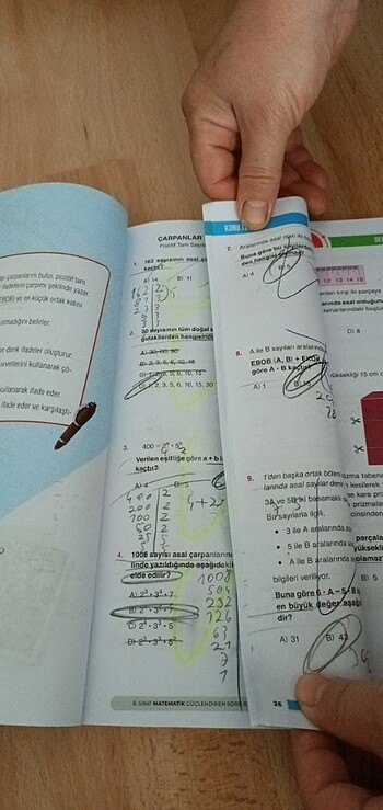Beden ANKARA YAYINCILIK 8. SINIF MATEMATİK TEST KİTABI