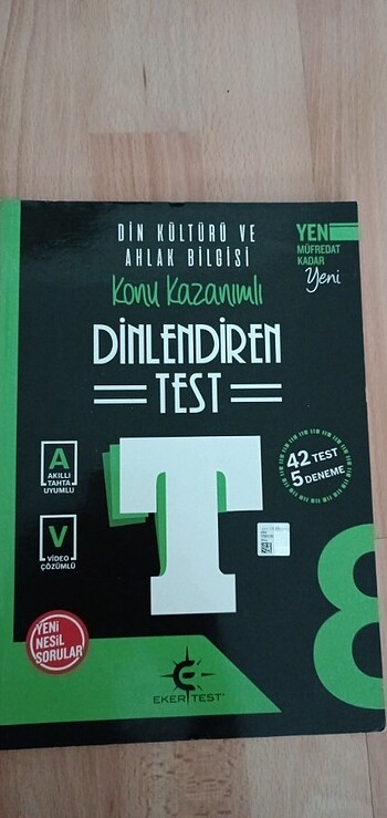 EKER TEST 8.SINIF DİN KÜLTÜRÜ VE AHLAK BİLGİSİ KONU KAZANIMLI Dİ