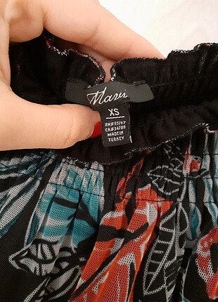 xs Beden Omuzları açık bluz