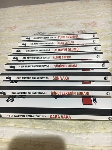 Sherlock holmes 8 kitap set