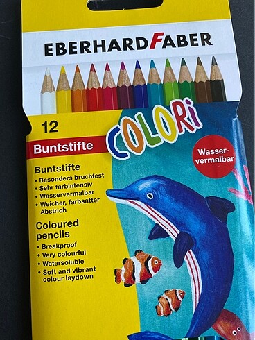 Eberhard Faber Sulu Boya Kalemi 12'li