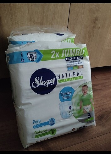 3 Beden: 4-9 kg Beden Bebek bezi 