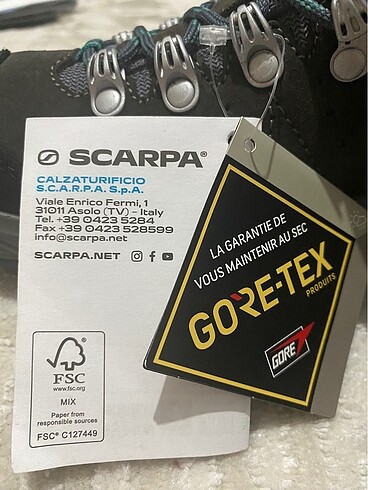 Diğer Scarpa 37 numara goratex dağ botu