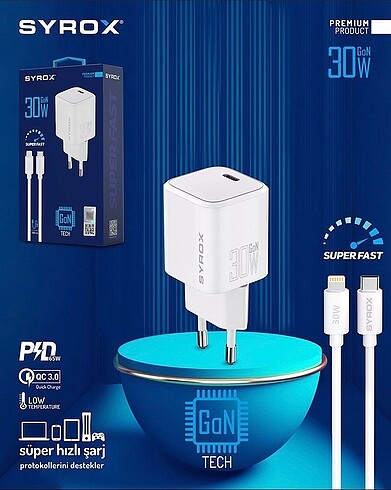 30w-45w-65w turbo pd şarj