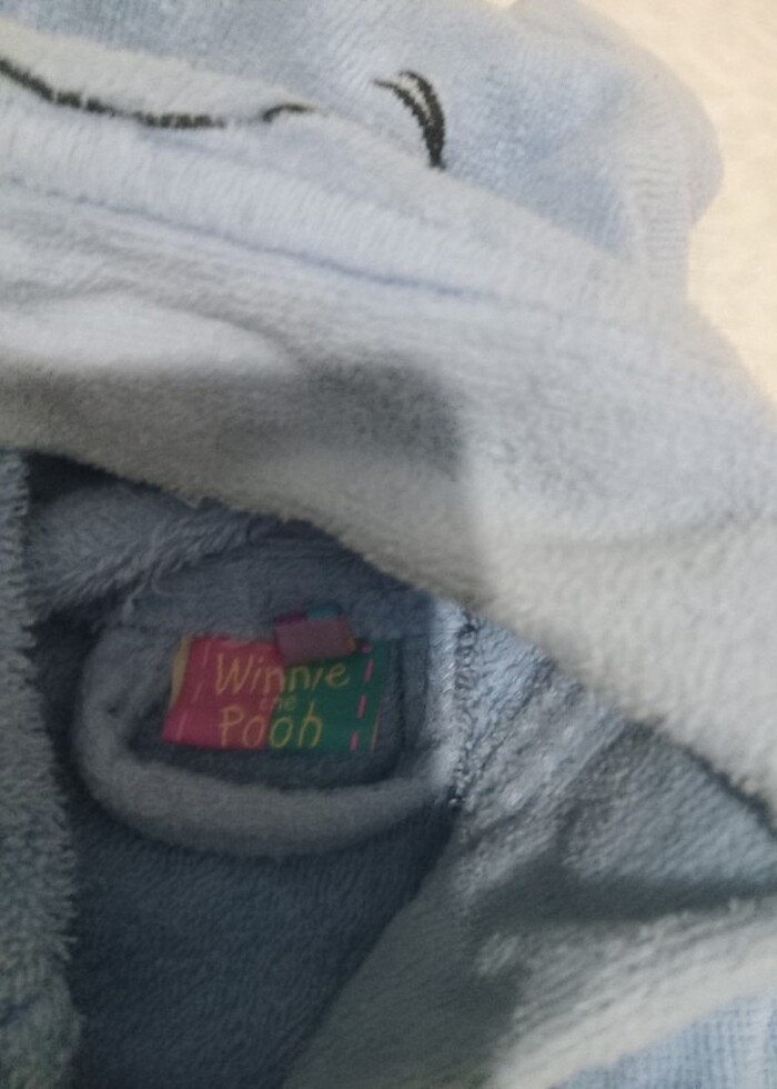 Winnie the pooh lisanslı çocuk bornoz - Görsel 3
