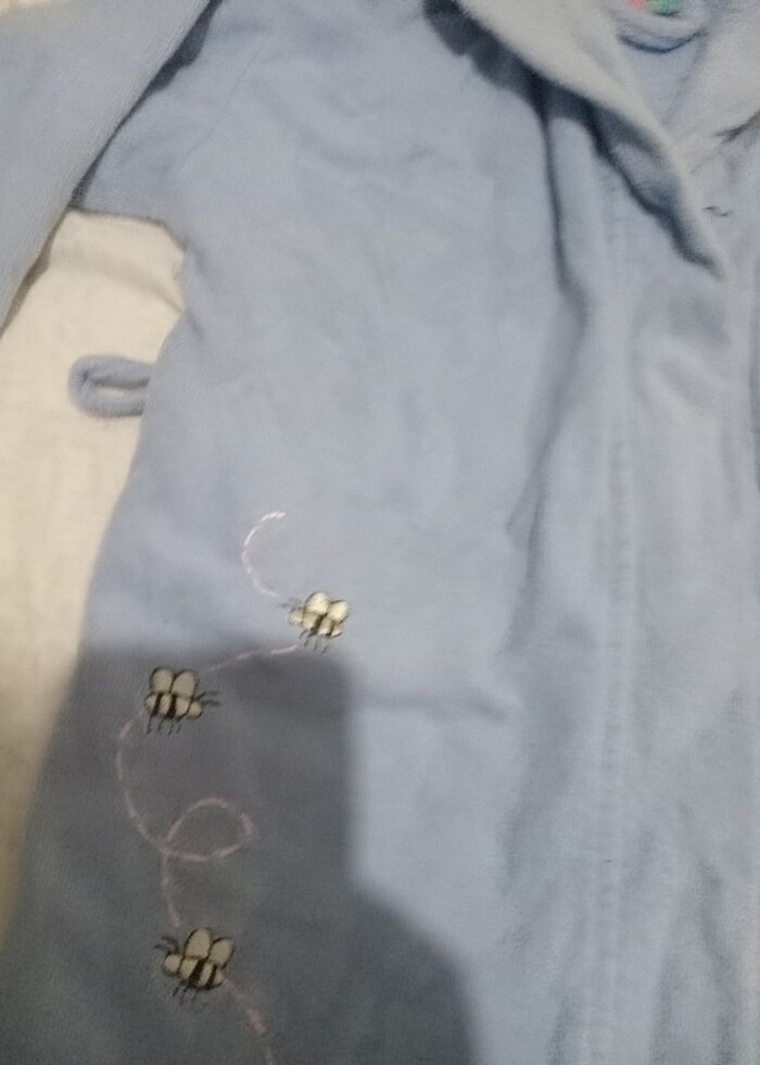 Winnie the pooh lisanslı çocuk bornoz - Görsel 2