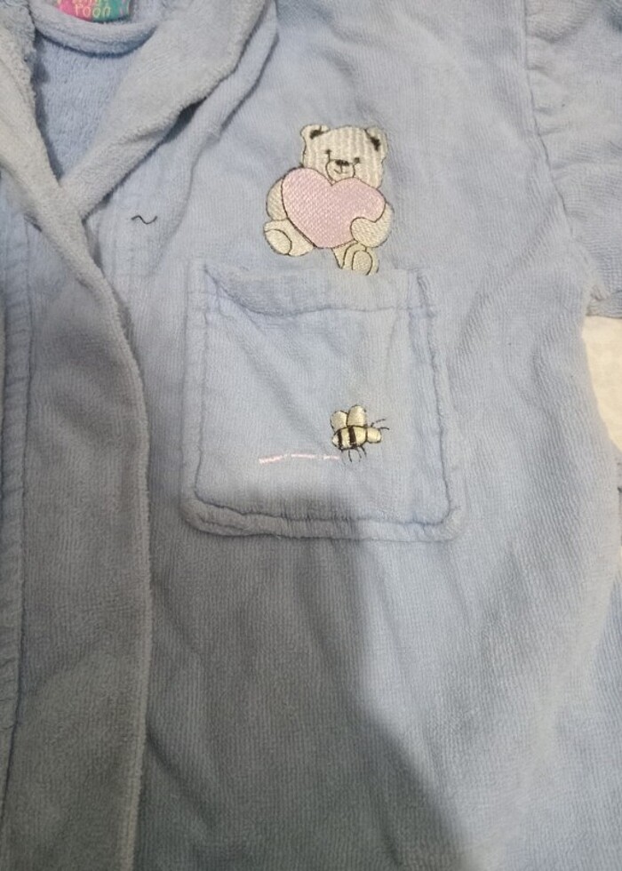 Winnie the pooh lisanslı çocuk bornoz - Görsel 4