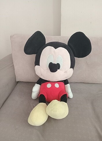 Mickey Mouse Nakışlı Dolgulu Bebek Kırlent 32 cm