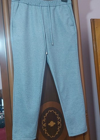 Gri erkek Normal Kesim Sweatpant - Görsel 11