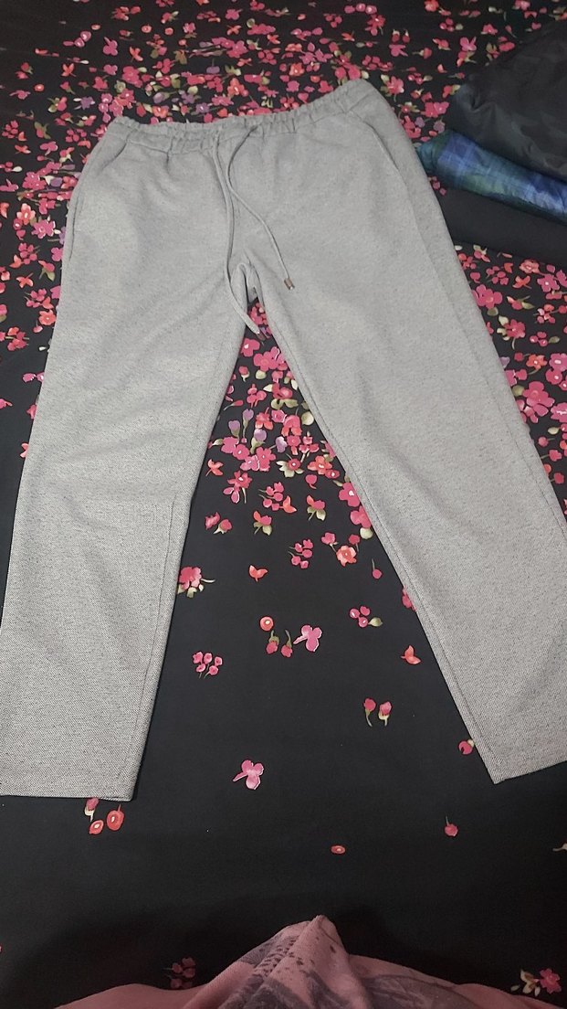 Gri erkek Normal Kesim Sweatpant - Görsel 3