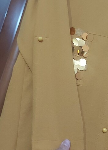 xl Beden sarı Renk gömlek