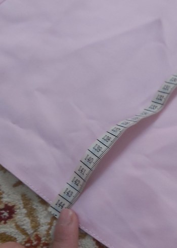 Drapeli Pembe Nakışlı Uzun Abiye Elbise - Görsel 12