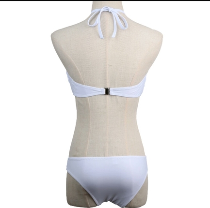 universal Beden siyah Renk Tığ islemeli bikini