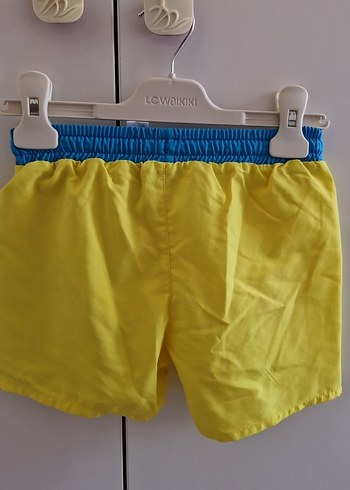LC Waikiki Sarı Desenli Erkek Çocuk Şort