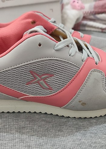 39 Beden Kinetix Pembe Gri Kadın Spor Ayakkabı