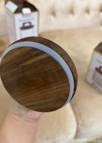 Ahşap Kapaklı Şeffaf Saklama Kavanozları - Görsel 2