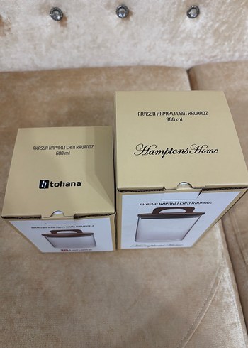 Ahşap Kapaklı Şeffaf Saklama Kavanozları - Görsel 4