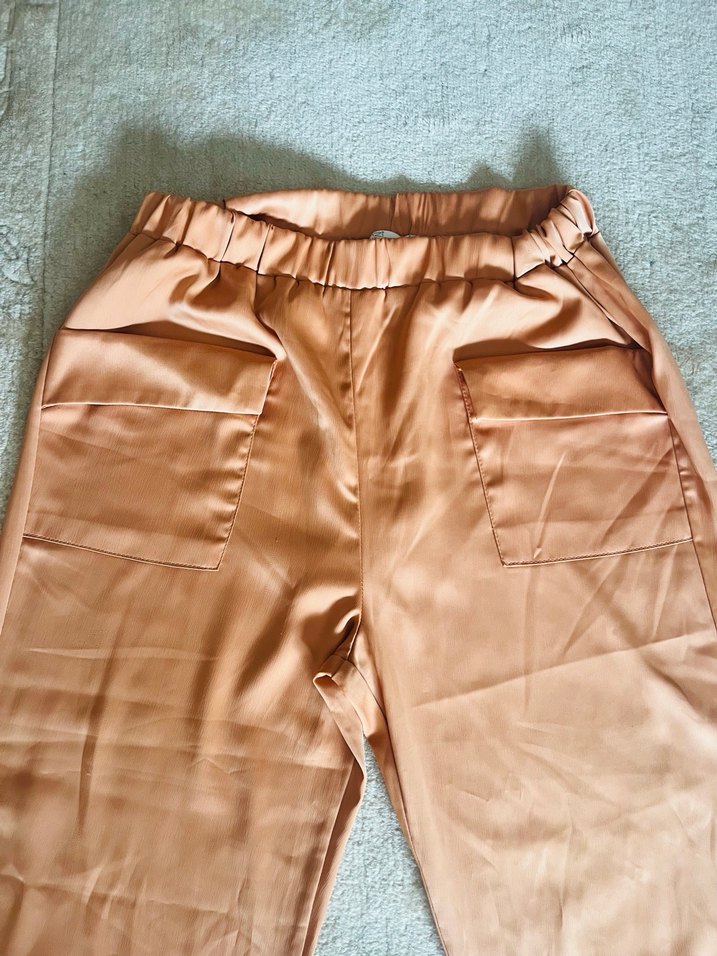 Parlak Kadın Pantolon - Görsel 5