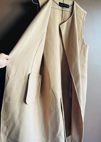 ZARA Uzun  Yelek - Görsel 6